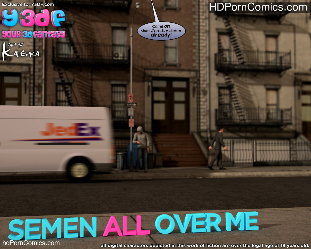 Y3DF -Semen All Over Me1 free sex comic